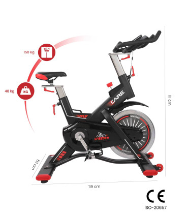 Vélo de biking magnétique - CARE - speeder - FBA-DE