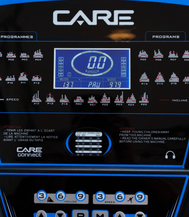 Tapis de course Connecté CARE - CT-5584-3 - 18km/h - Kinomap - FBA-DE