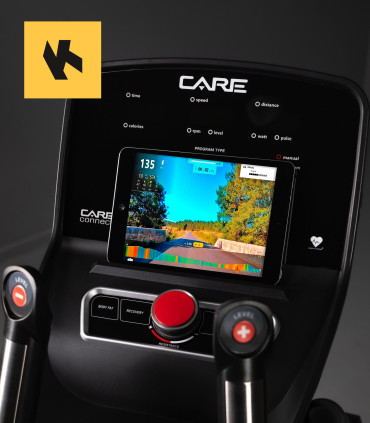 Vélo elliptique ELLIPTER FD LED auto-alimenté - CARE - ergomètre connecté