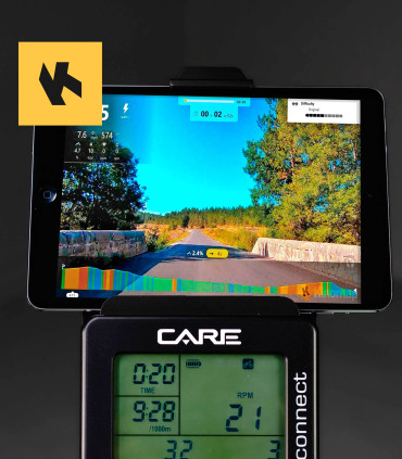 Vélo d'appartement à air - CARE - POWER TRAINER - connecté