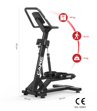 Stepper professionnel - CARE - EVEREST - hydraulique et manuel