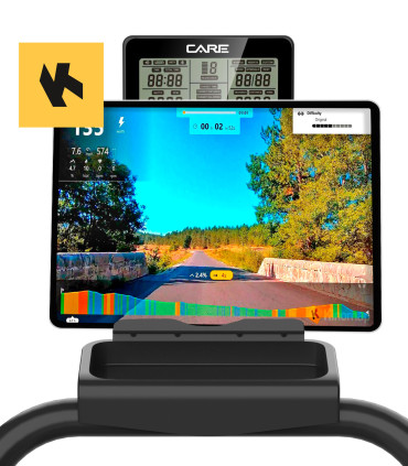 Tapis de course incurvé - CURVE RUNNER - CARE - connecté