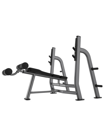 Banc musculation décliné PRO - CARE - Pectoraux à charge libre