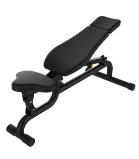 Banc de musculation PRO - CARE - Réglable Incliné/Décliné
