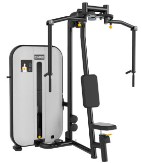 Poste combiné Pectoraux et Épaules PRO - CARE - Dual System à charge guidée