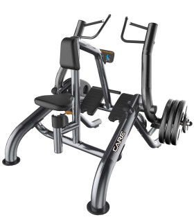 Presse Rowing Tirage Horizontal - CARE - Assis à charge libre