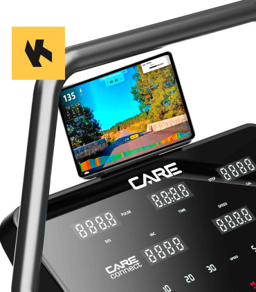 Tapis de course - CARE - SKYLINK - 13km/h et inclinaison 40%