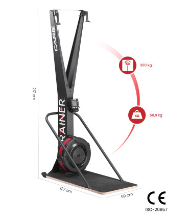 Pack Gamme AERO Premium - CARE - Rameur, Vélo & Ski Trainer à air