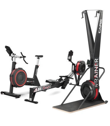 Pack Gamme AERO Premium - CARE - Rameur, Vélo & Ski Trainer à air