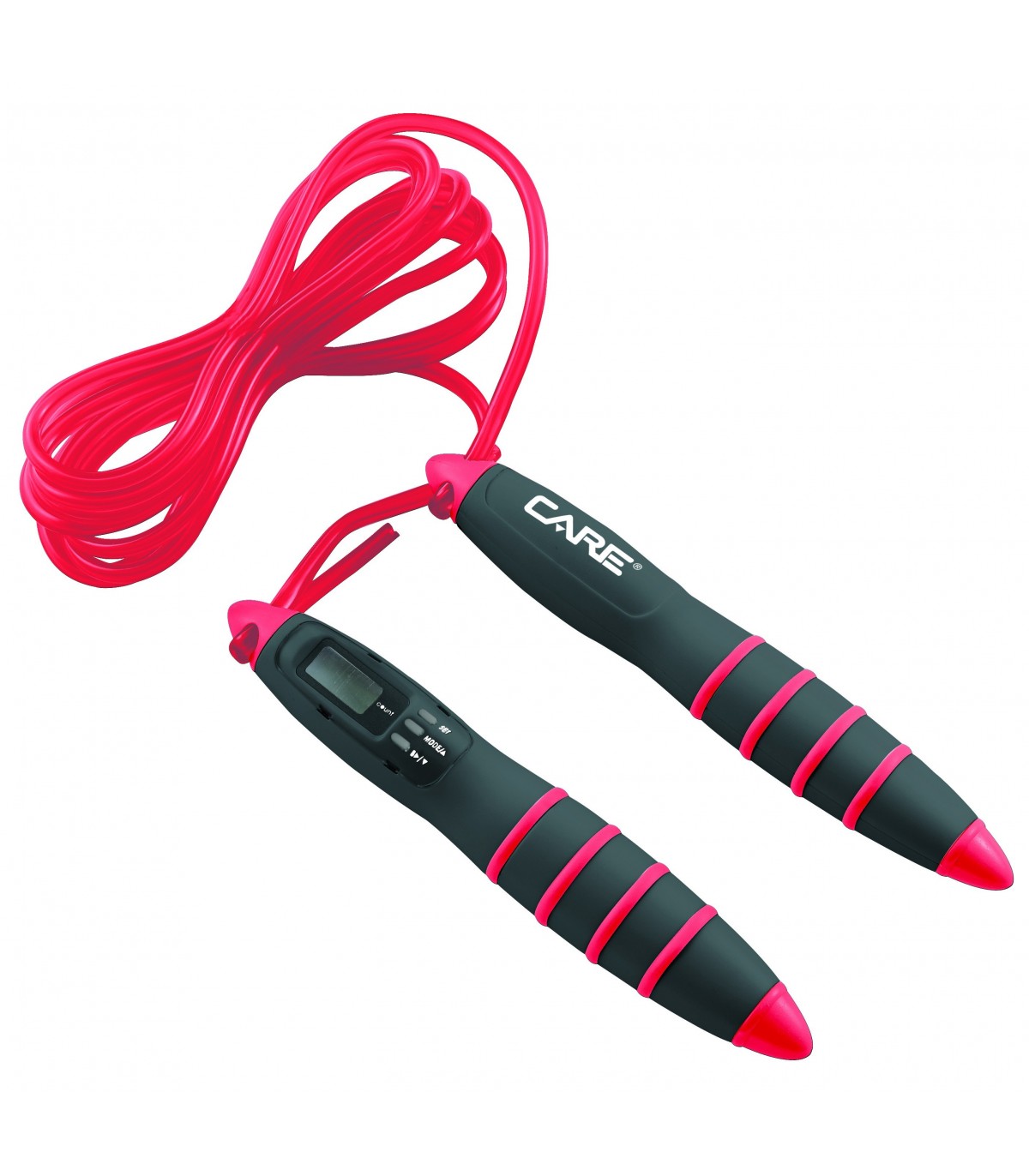 Corde à sauter à compteur électronique Synerfit Jumpit - Rose