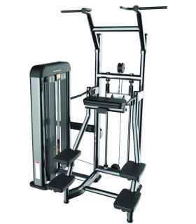 Presse de musculation - Gravitron Noir CARE PRESTIGE LINE