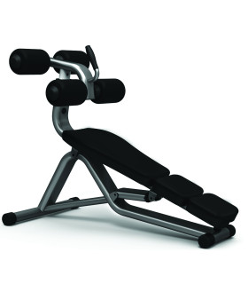 Banc abdominaux noir care prestige line