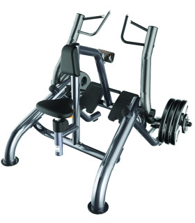Presse rowing horizontal noire care intensive line