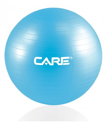 Gym Ball 65cm anti eclatement avec pompe - CARE
