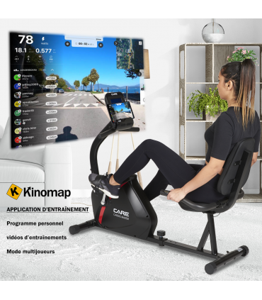 Vélo d'appartement - CARDIO MASTER connecté - Reconditionné