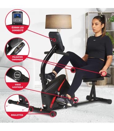 Vélo d'appartement - CARDIO MASTER connecté - Reconditionné