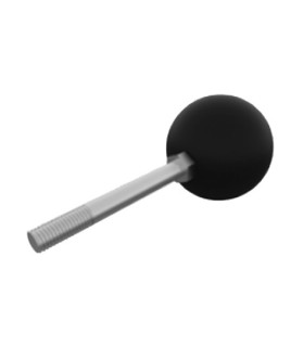Fixation pour poignee de balle