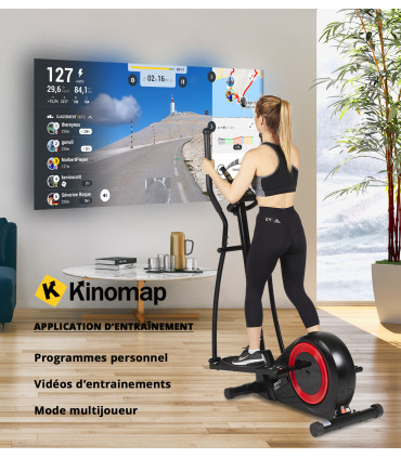 Vélo elliptique connecté - CE-665 - Reconditionné