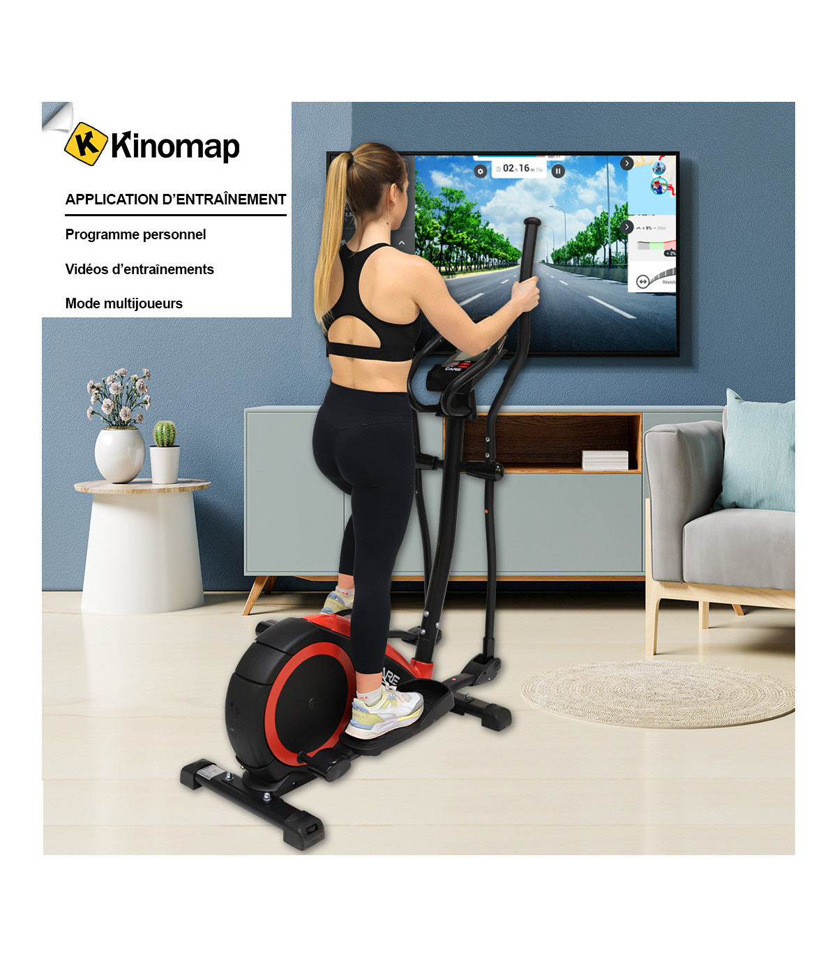 Vélos elliptique compacte - Homefitness VPS