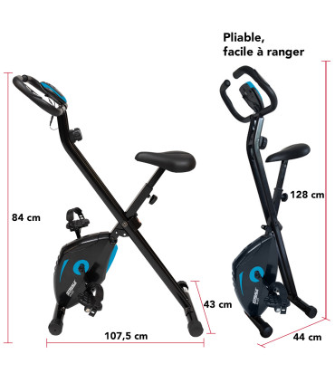 Vélo d'appartement pliable STRIALE SV-317