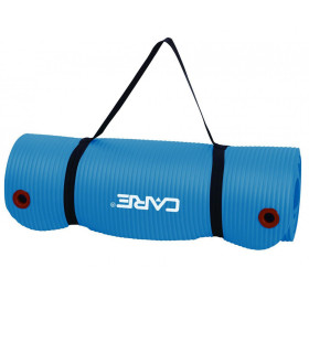 Natte de gym roulée avec œillets  - 183*61*1.5 cm – CARE