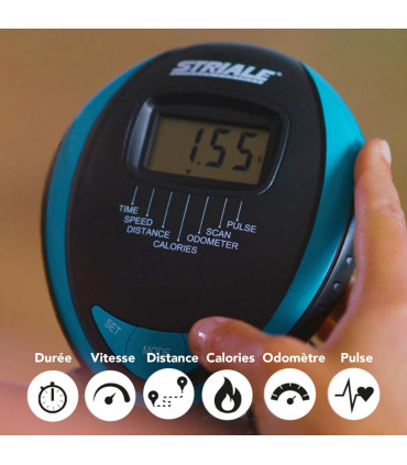 Vélo d'appartement pliable STRIALE SV-317 -FBA