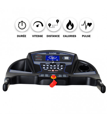 Tapis de course connecté - 16km/h - CARE -FBA- CT-705-2 - KINOMAP