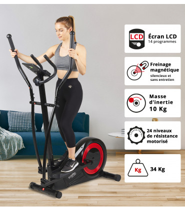 Vélo elliptique connecté - CE-665 - CARE -FBA-DE