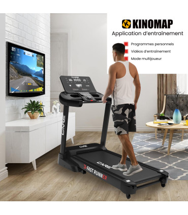 Tapis de course connecté 22 km/h -FBA-DE - CARE - Fast Runner SP