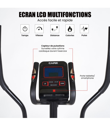 Vélo elliptique - ACTIVA 21 programmes