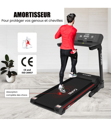 Tapis de course connecté - 20km/h - CARE -FBA CT-750 - KINOMAP