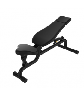 Banc reglable noir care premium line