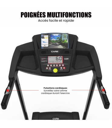 Tapis de course connecté - 16km/h - CARE - CT-5588-2 - KINOMAP - FBA