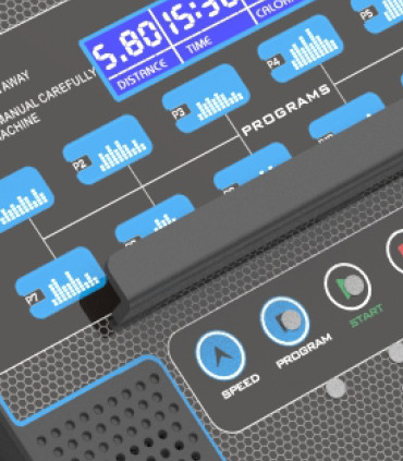 Tapis de course connecté - 14km/h - CARE - CT-734-2 - Reconditionné