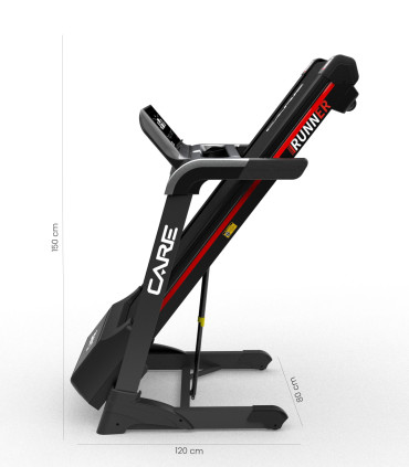 Tapis de course connecté - 20km/h - CARE - RUNNER - Reconditionné