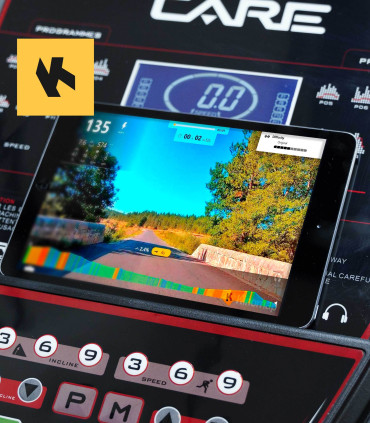 Tapis de course connecté - 18km/h - CARE - JOG RUNNER - KINOMAP