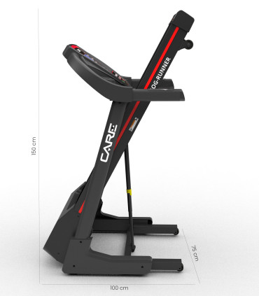Tapis de course Connecté - CARE - JOG RUNNER 18km/h - Reconditionné
