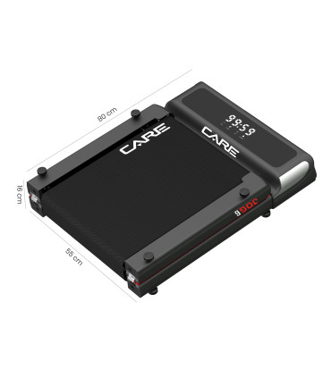 Tapis de marche - 6km/h - CARE - JOG 6