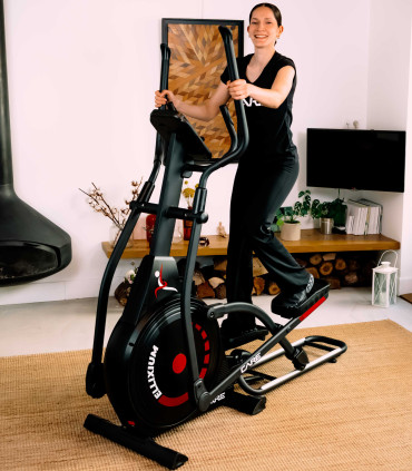 Vélo elliptique ELLIXIUM FD - CARE - pliable et connecté