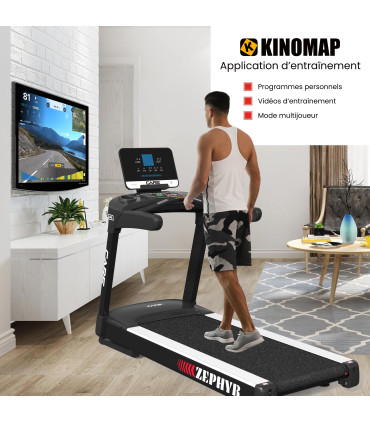 Tapis de course professionnel - 24km/h - CARE - ZEPHYR - Reconditionné