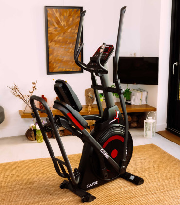 Vélo elliptique ELLIXIUM FD - CARE - pliable et connecté - Reconditionné