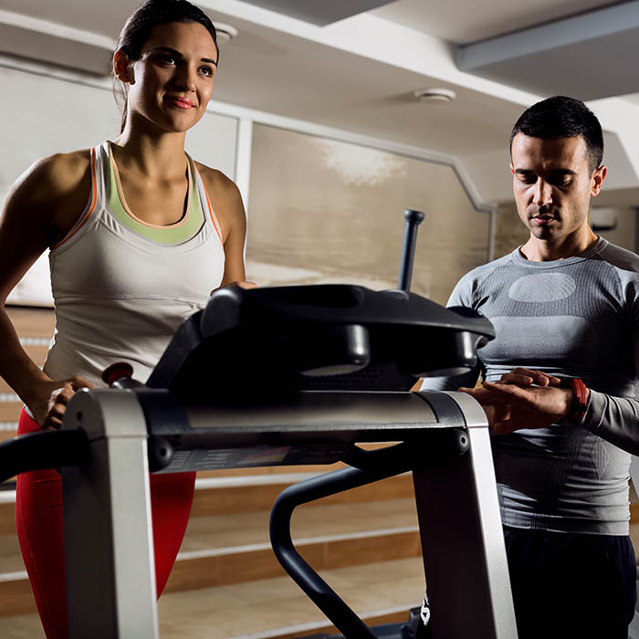 Tapis de course haute qualité salle de musculation professionnelle